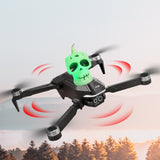 Glowing Halloween Skulls Drone Candle with LED Lights: The Ultimate Creative Gift for Kids to Thrill and Excite