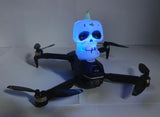 Glowing Halloween Skulls Drone Candle with LED Lights: The Ultimate Creative Gift for Kids to Thrill and Excite